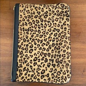 Banana Republic Animal Print Clutch